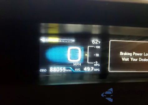 2017 Toyota Prius from USA, damaged, VIN JTDKBRFU7H3543535